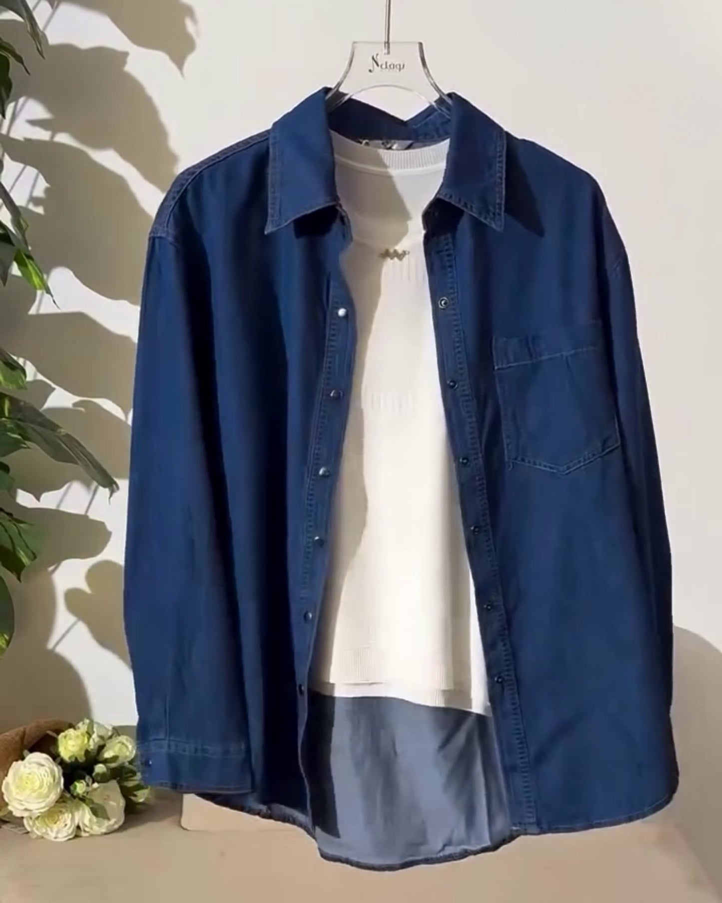 Nerra – Soft Denim Co-ord Set